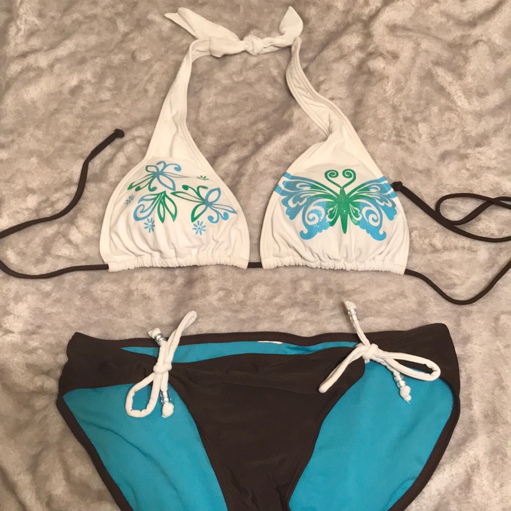 Butterfly bathing suit